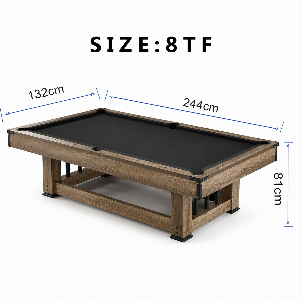 Kooka Living FORMA PLUS-V1 7FT/8FT 3-IN-1 Multi-Functional Table/Pool