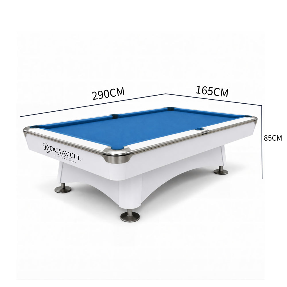 Kooka Living 9FT Premium Slate Pool Table with Automatic Ball Return System
