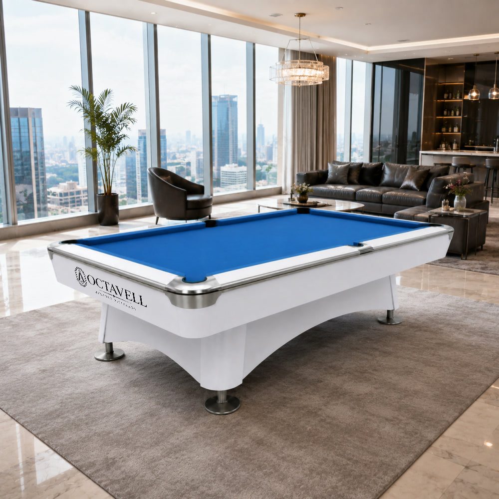 Kooka Living 9FT Premium Slate Pool Table with Automatic Ball Return System