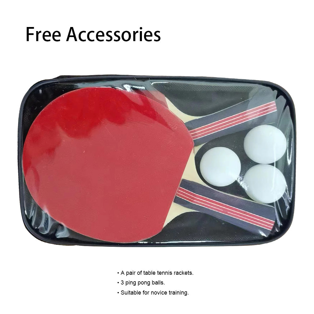 Alisi 7FT/8FT 3-IN-1 Multi-Functional Table/Pool Table/Table Tennis Table/Dining Table – Black Felt