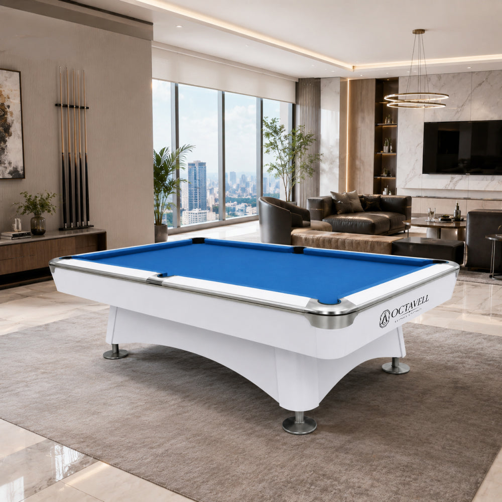 Kooka Living 9FT Premium Slate Pool Table with Automatic Ball Return System