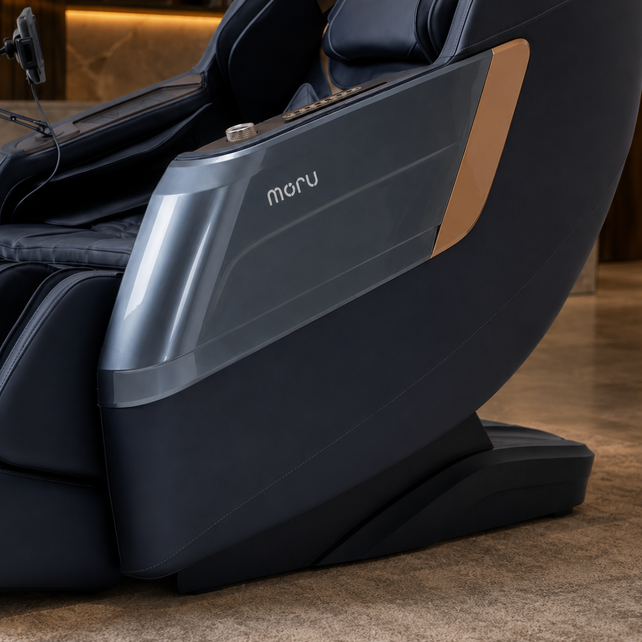 MORU Eclat M3 Premium 3D Massage Chair | Full Body Shiatsu Recliner with Auto Body Scan, Zero Gravity, Heat Therapy & Bluetoot