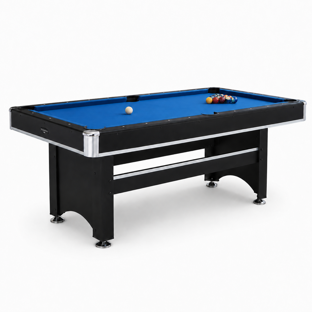 6FT Foldable MDF Pool Table with Accessories