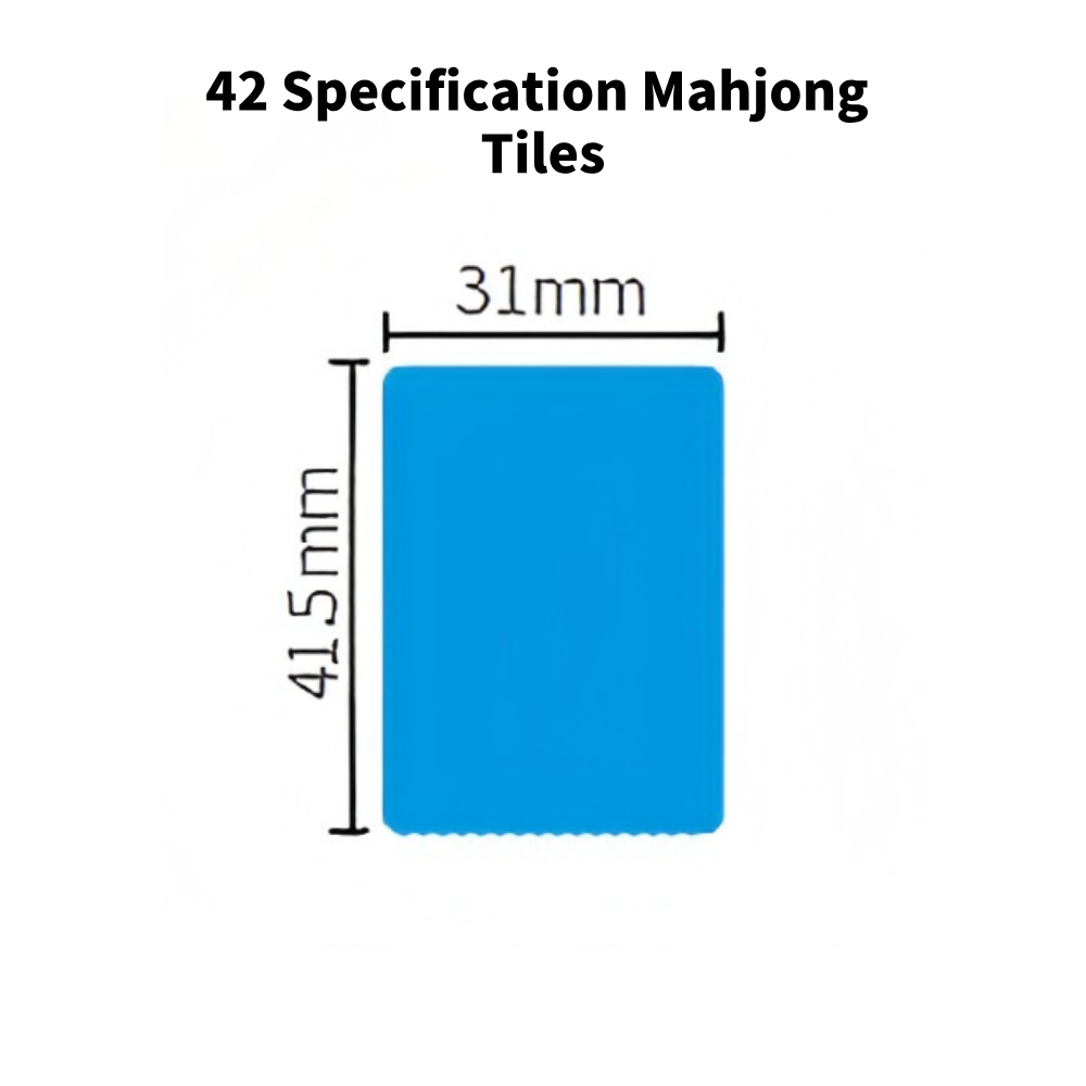 42 MM Chinese Style Folding Automatic Mahjong Table / Dining Table / 2 Sets 144 Tiles