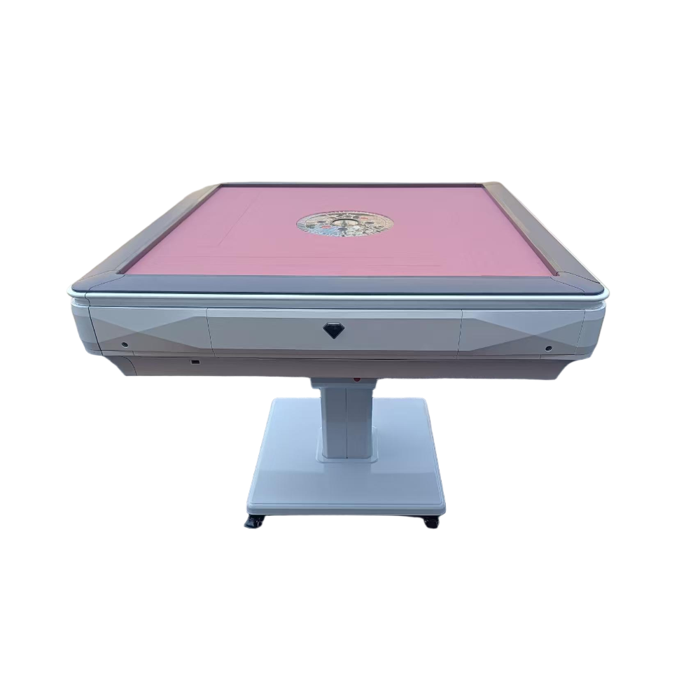 42 MM Chinese Style Folding Automatic Mahjong Table / Dining Table / 2 Sets 144 Tiles