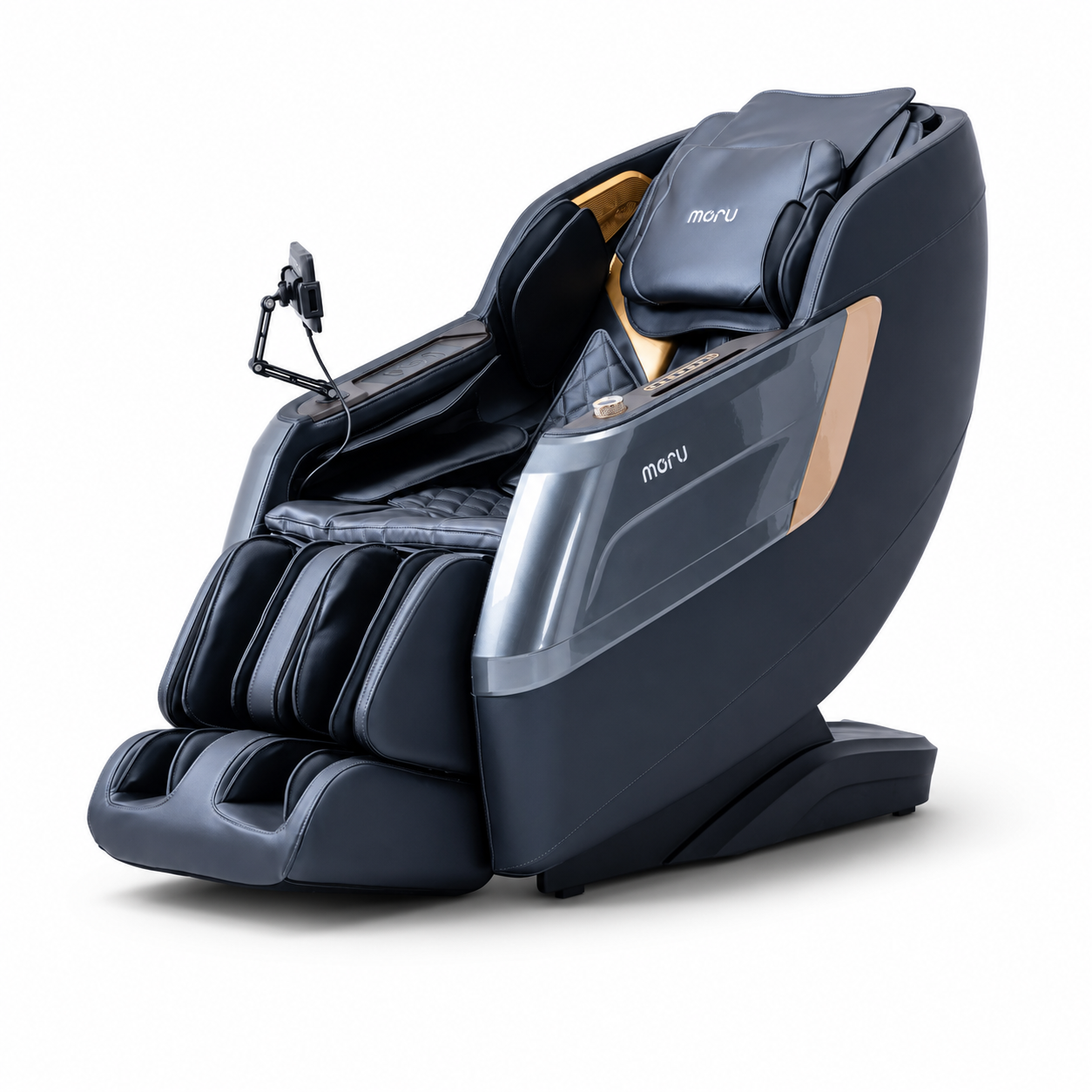 MORU Eclat M3 Premium 3D Massage Chair | Full Body Shiatsu Recliner with Auto Body Scan, Zero Gravity, Heat Therapy & Bluetoot