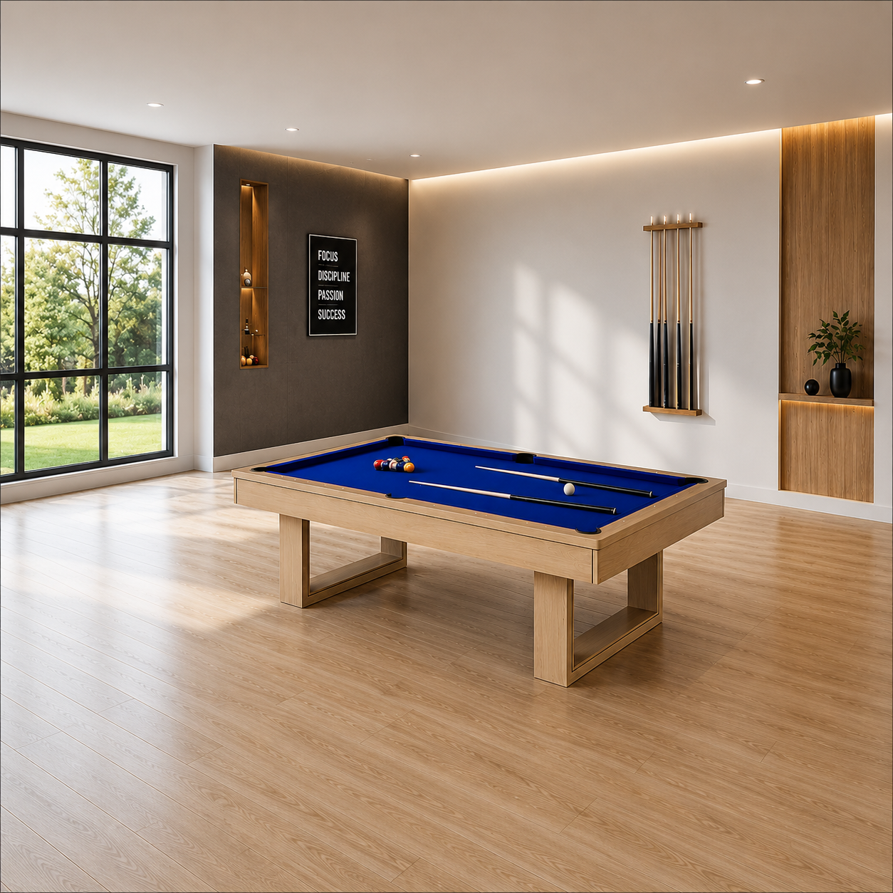 Ludo 3-IN-1 Pool Table | Billiard, Table Tennis & Dining Combo 7FT/8FT