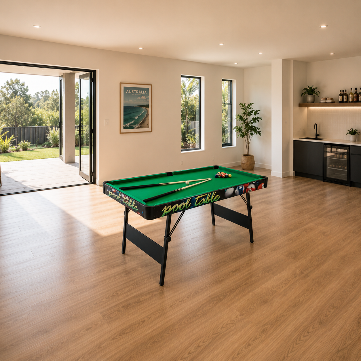Foldable Pool Table/Billiard Table – GTF007 - 1.37m/1.57m