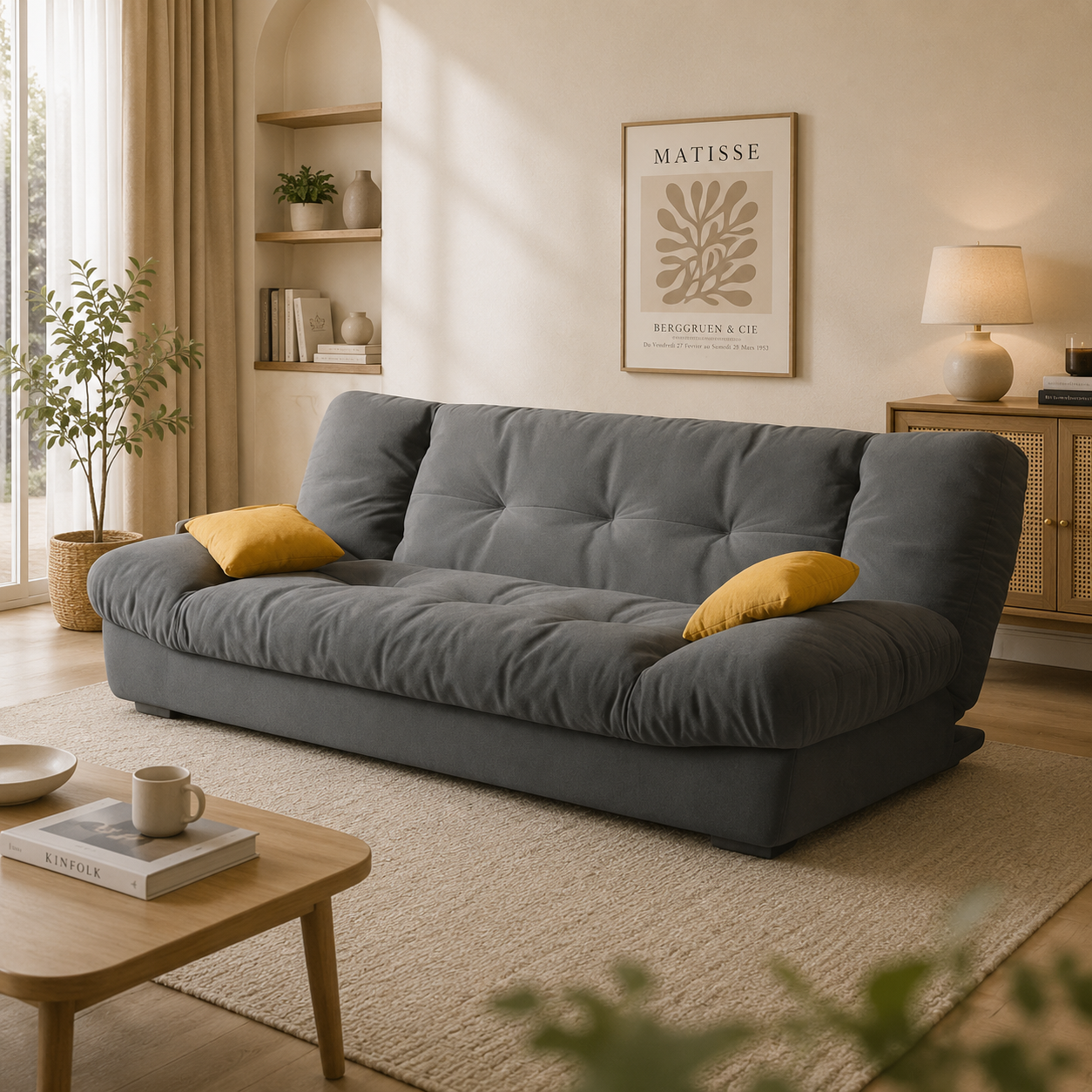 Sofa Bed Living Room Small Apartment Sofa Bed Dual-purpose Folding Double Sofa