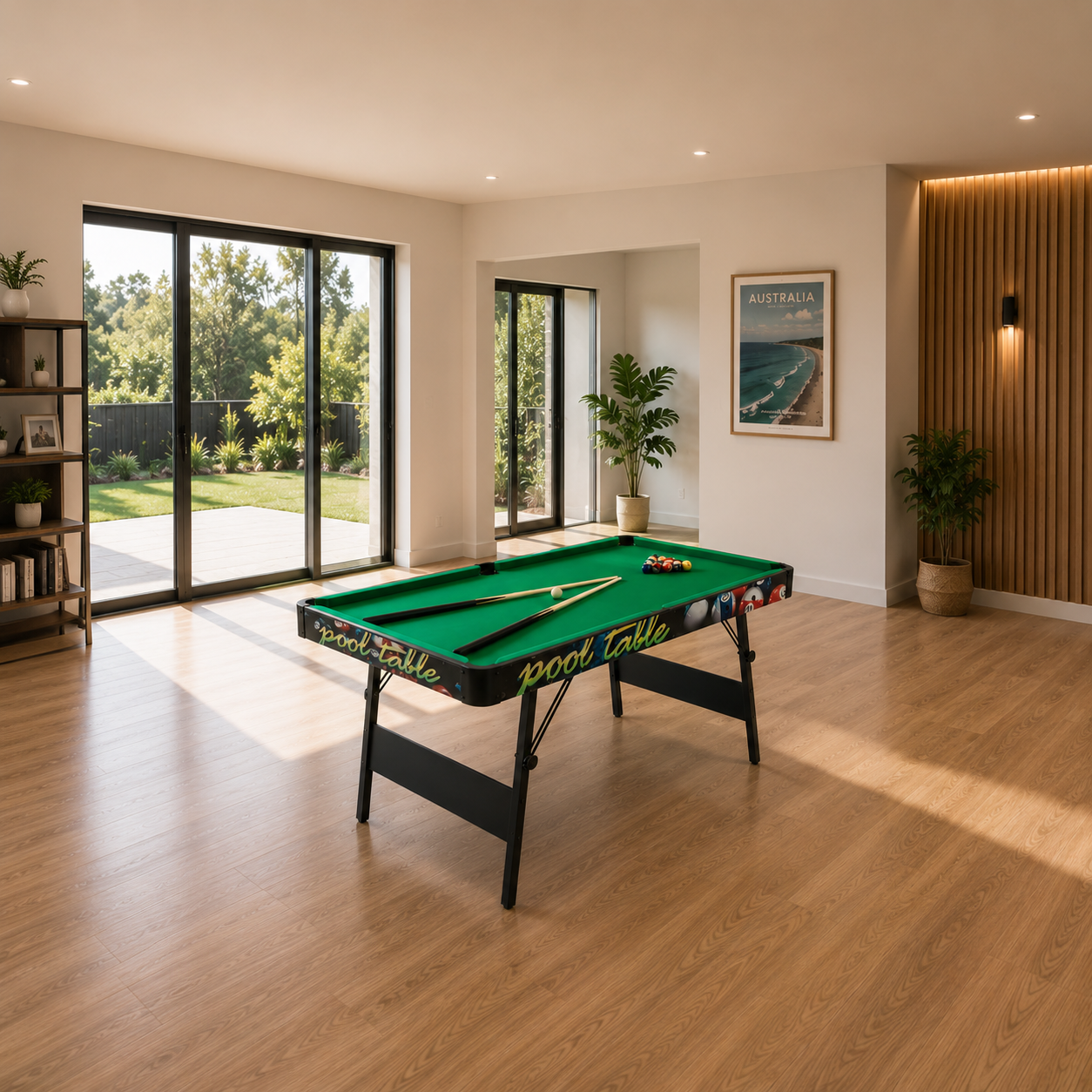 Foldable Pool Table/Billiard Table – GTF007 - 1.37m/1.57m