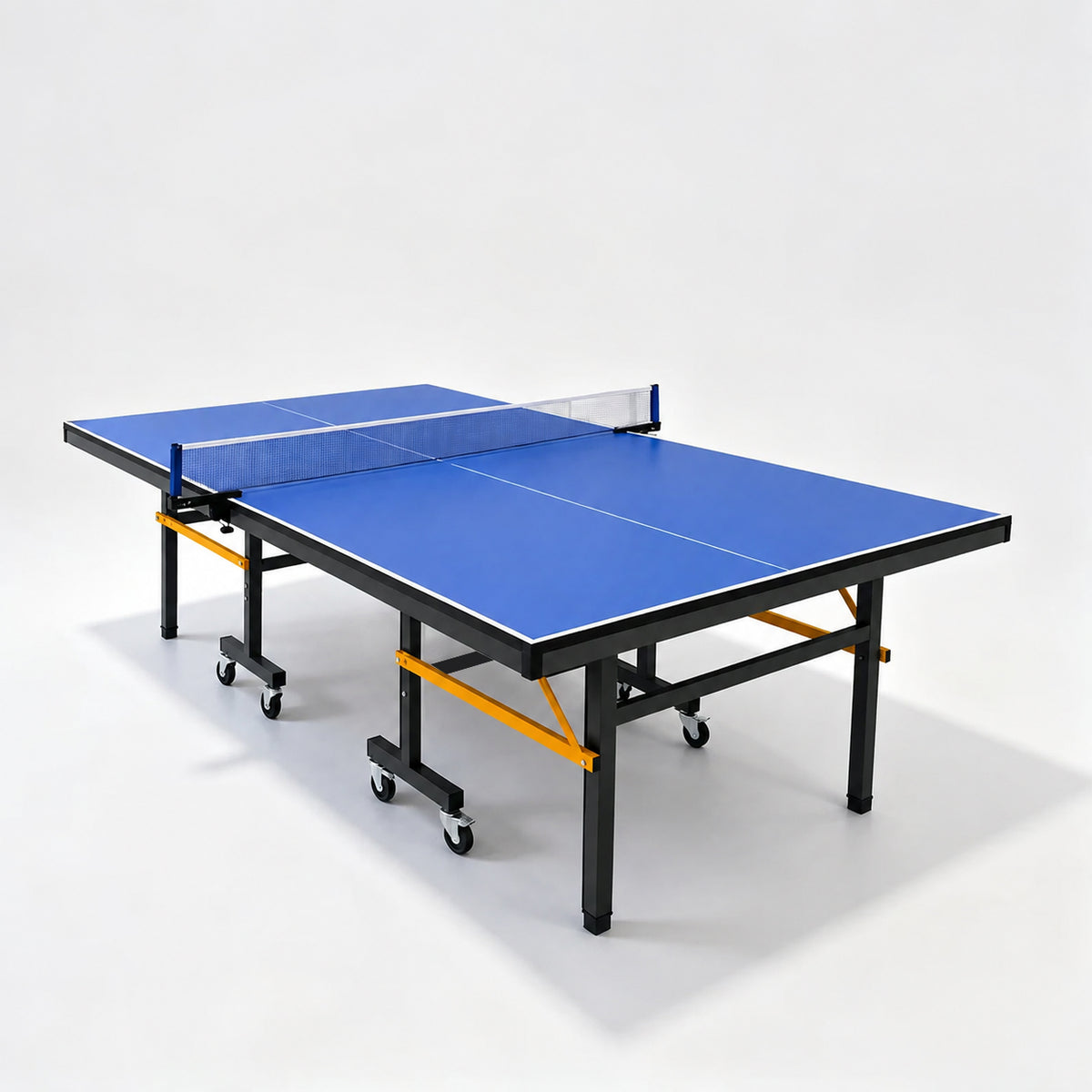 Kooka Living PINGORA Master 25mm Top Steel Leg Indoor Table Tennis Table - Blue\Black |10-Minute Assembly