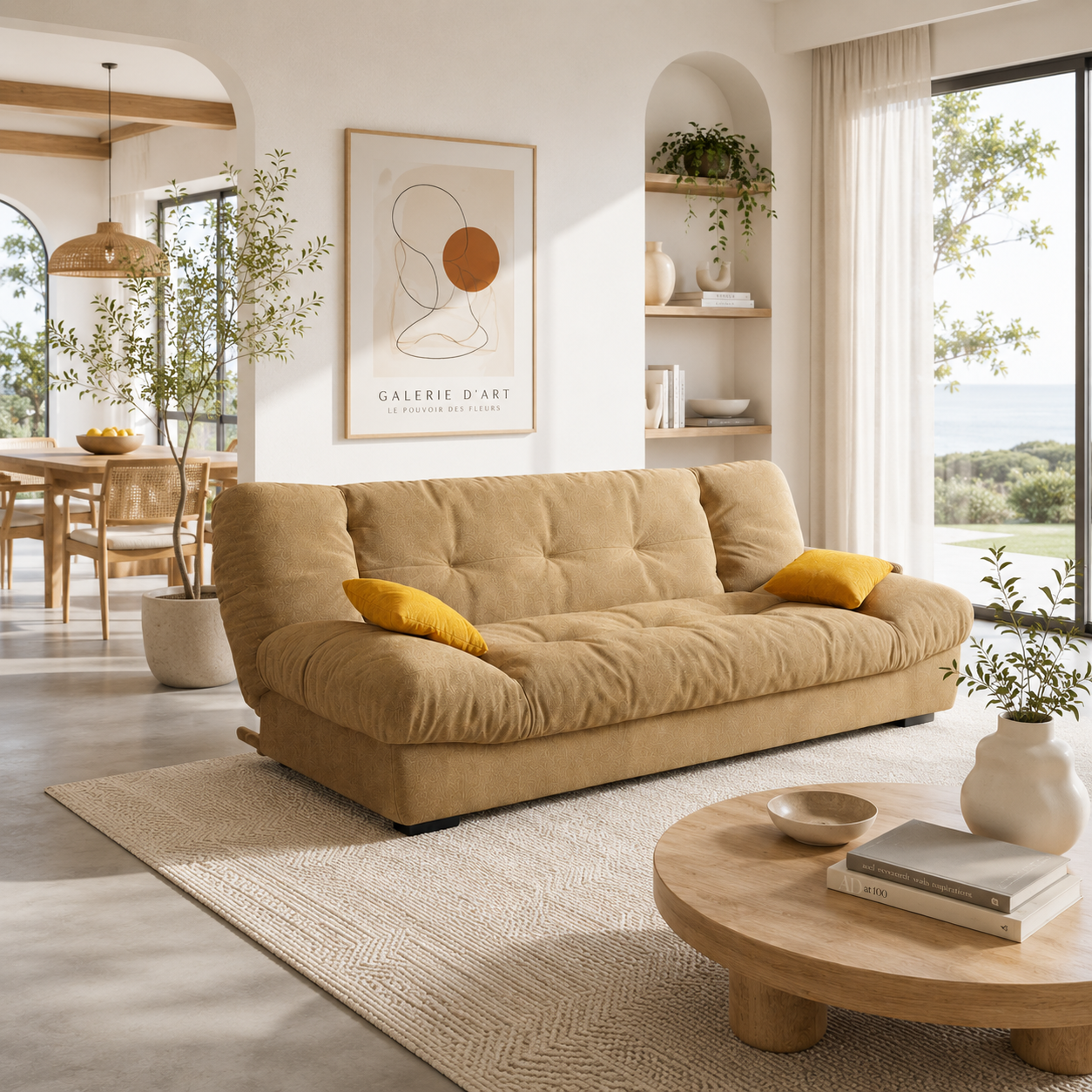 Sofa Bed Living Room Small Apartment Sofa Bed Dual-purpose Folding Double Sofa