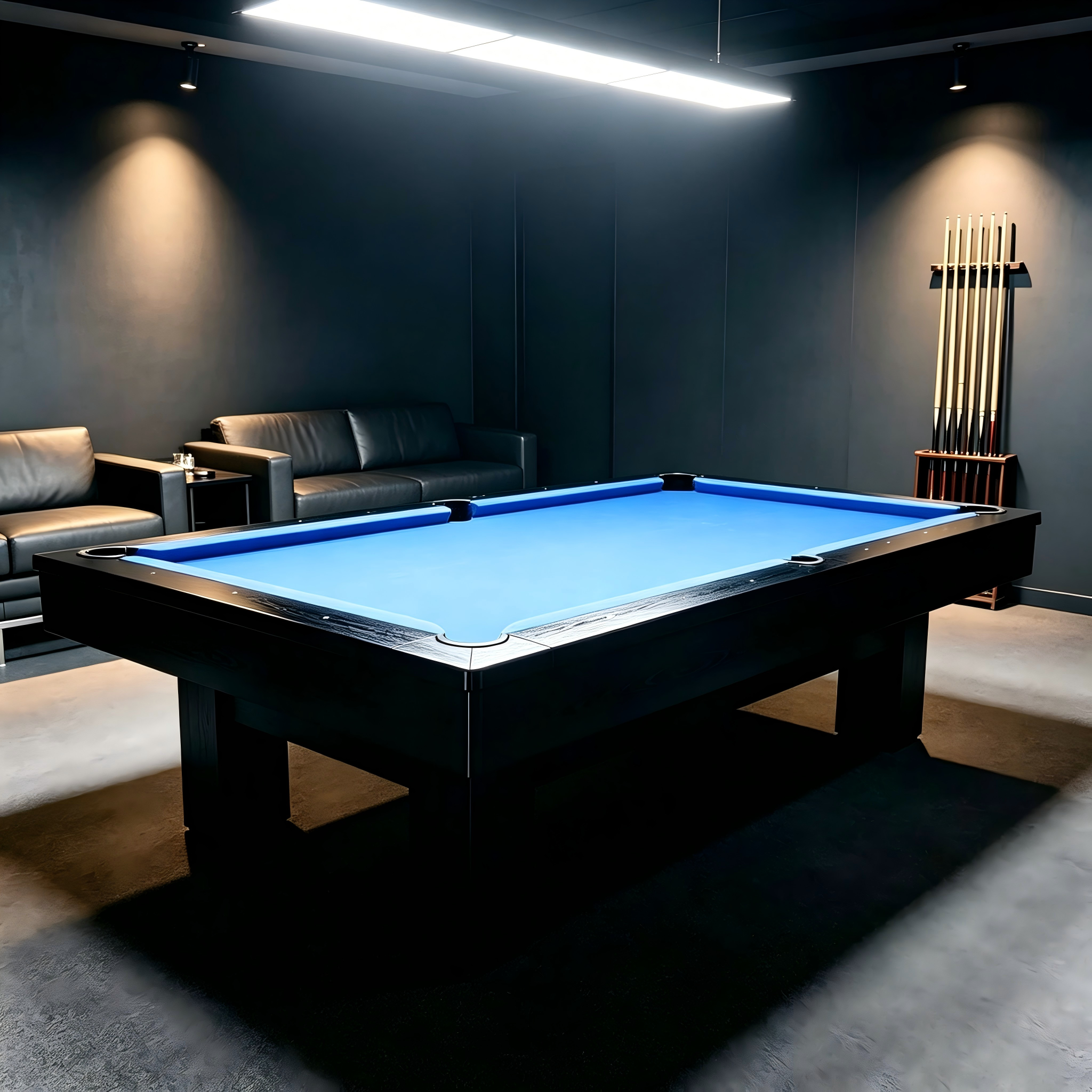 Luxury 8FT Slate Pool Table – Custom Modern Billiard Table for Home Game Rooms