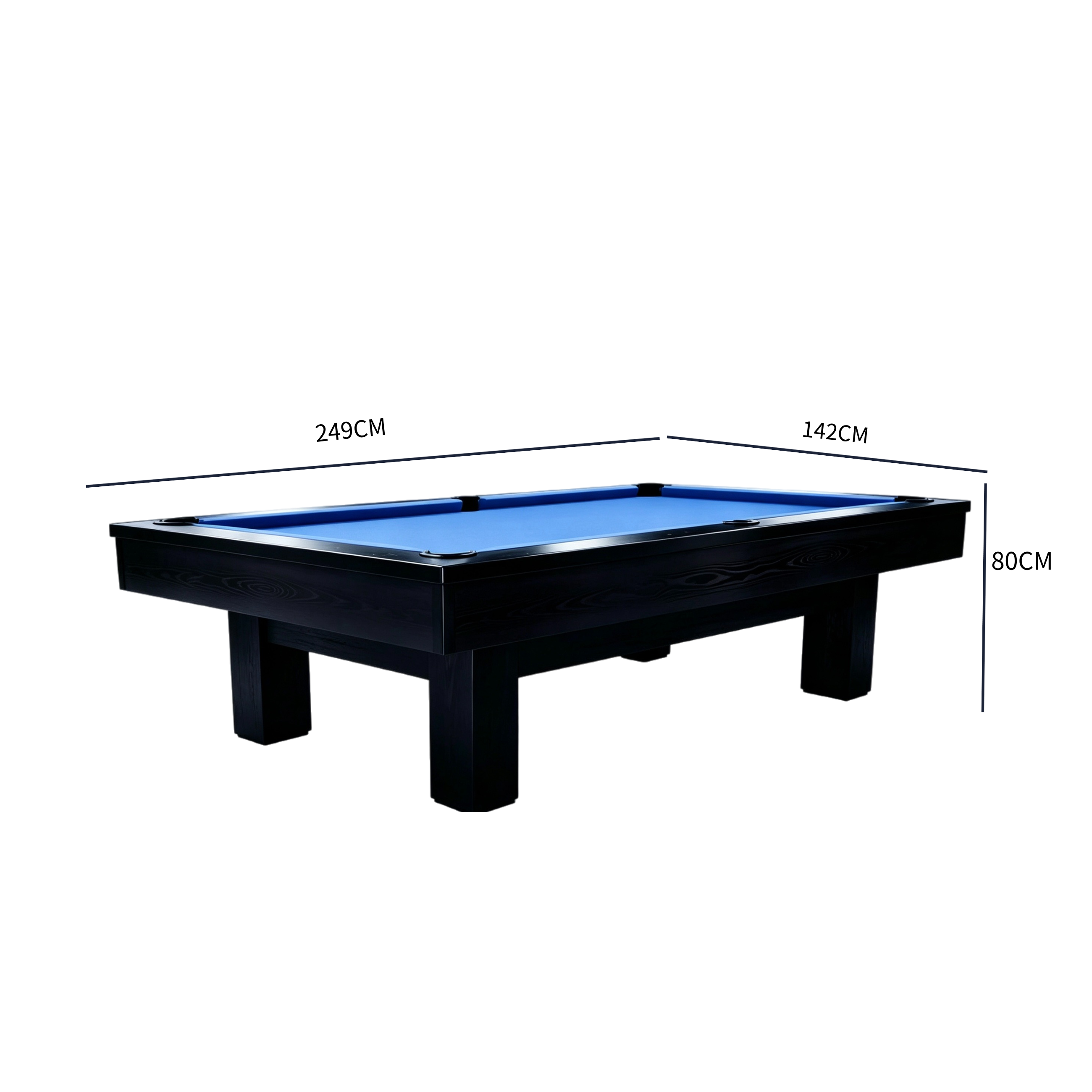 Luxury 8FT Slate Pool Table – Custom Modern Billiard Table for Home Game Rooms