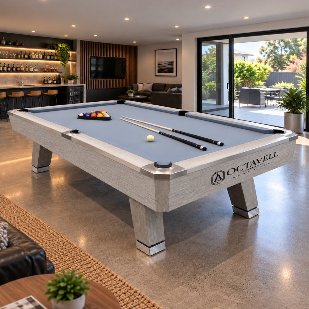 Kooka Living 9FT Luxury Slate Pool Table | Automatic Ball Return System & Premium Heavy-Duty Wood Frame