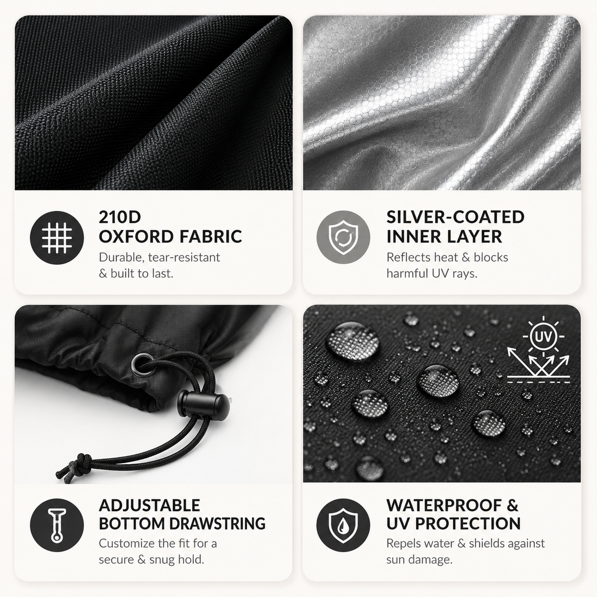 Kooka Living Billiard/Pool Table Dust Cover – Ultimate Protection for 7FT/8FT Tables
