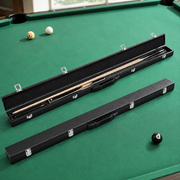 Premium 3/4 Split Handheld Billiard Cue Storage Case for Snooker & Pool Cues