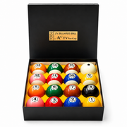 Kooka Living Black Gold Diamond Billiards Ball Set – 2-1/4 Inch Professional Pool Balls