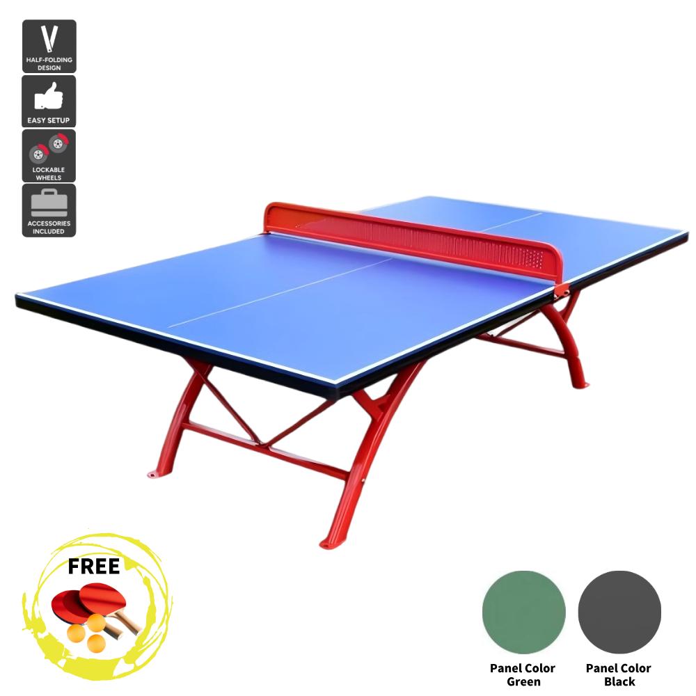 16MM SMC Rainbow Outdoor Table Tennis Table Home Game