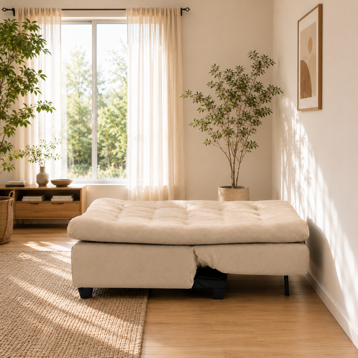 Kooka Living Room Small Apartment Sofa Bed Dual-purpose Folding Double Sofa