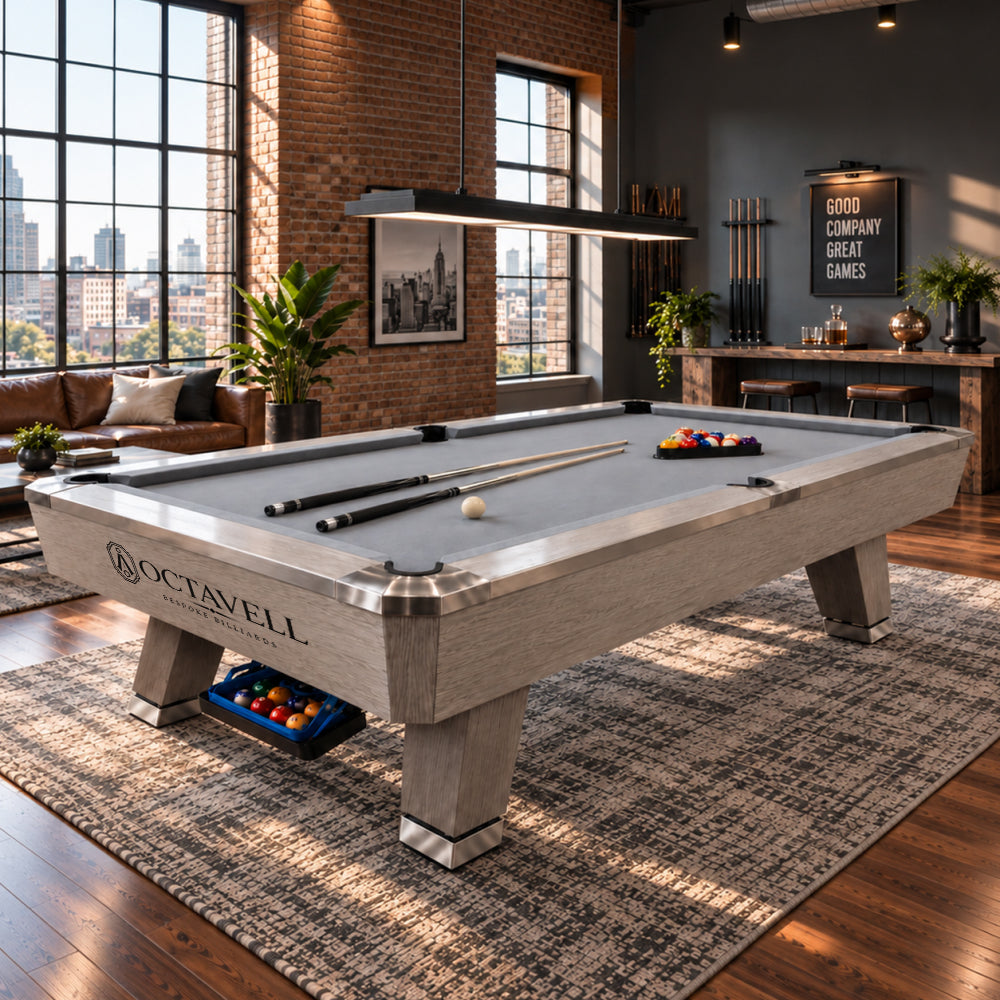 Kooka Living 9FT Luxury Slate Pool Table | Automatic Ball Return System & Premium Heavy-Duty Wood Frame