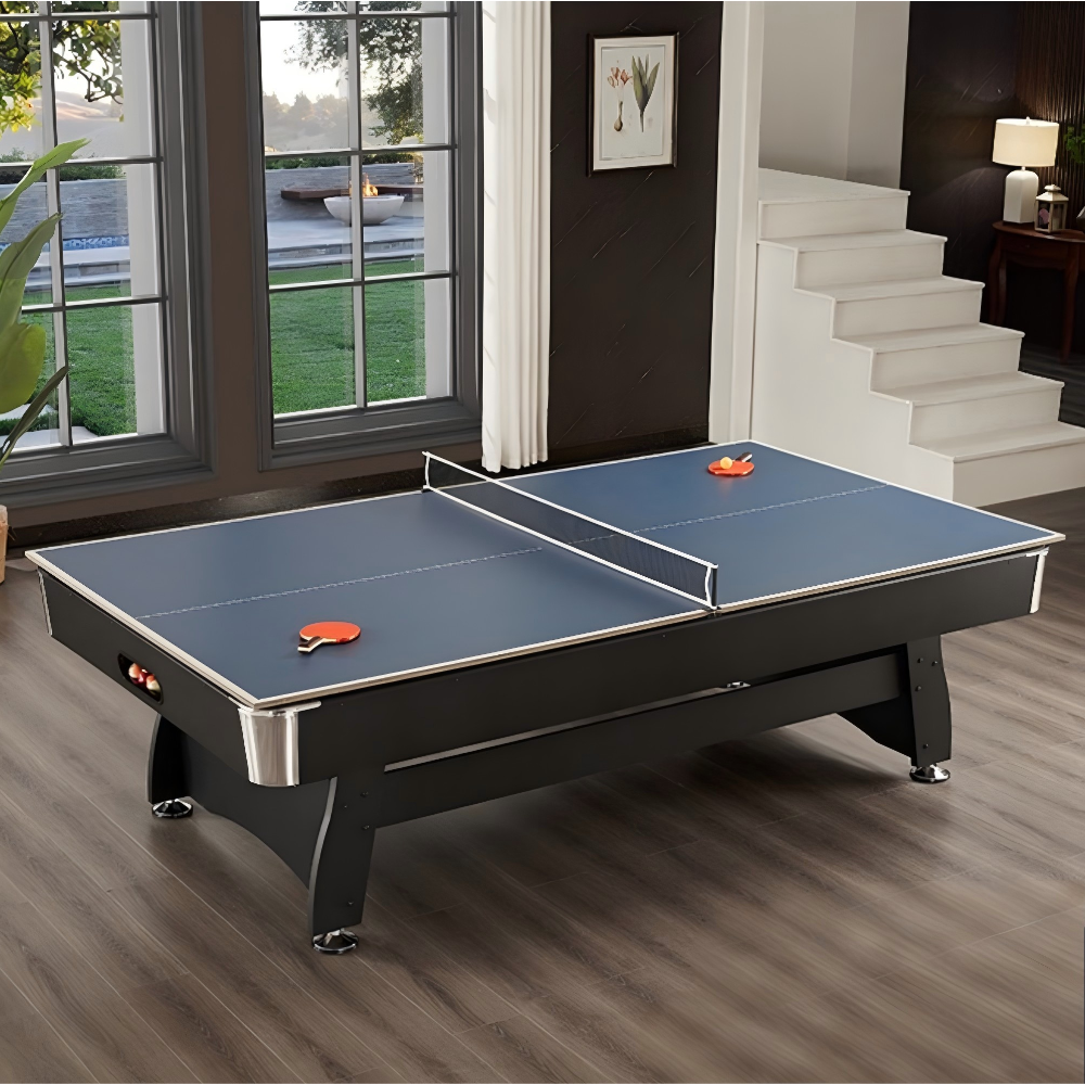 Nova MDF 3-In-1 Pool Table/Billiard Table with Ball Return System – 7FT/8FT