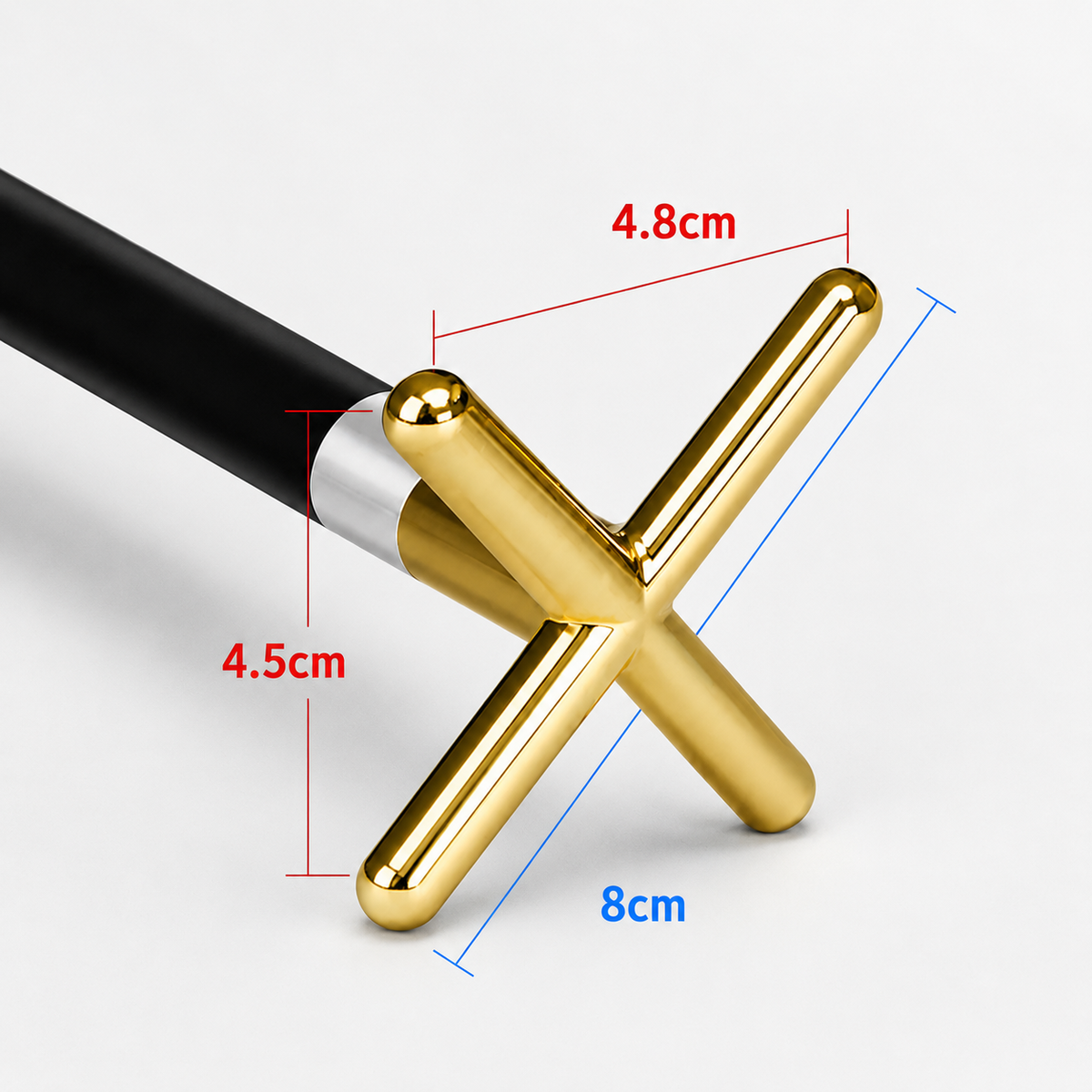 Kooka Living Billiard Cue Rest Cross Set – Metal Cross, 1/2 Wooden Cue, Metal Low Rack Aiming Trainer