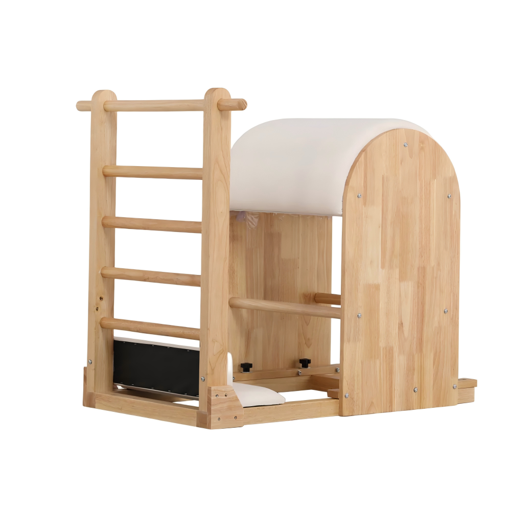 Oak Wood Frame Pilates Ladder Barrel MN-004