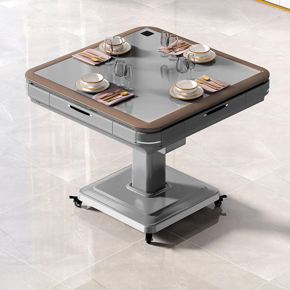 42 MM Chinese Style Folding Automatic Mahjong Table / Dining Table / 2 Sets 144 Tiles