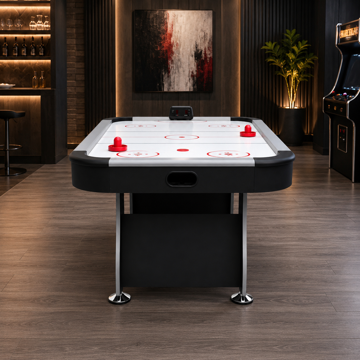 Kooka Living 6FT Air Hockey Game Table with Digital Scoreboard