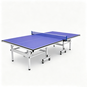 Kooka Living PINGORA Core 19mm Top Steel Leg Indoor Table Tennis Table Ping-pong Table Home Game - Blue\Black |10-Minute Assembly