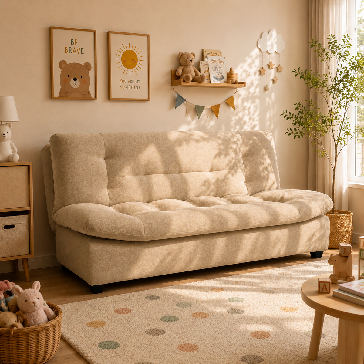Kooka Living Room Small Apartment Sofa Bed Dual-purpose Folding Double Sofa