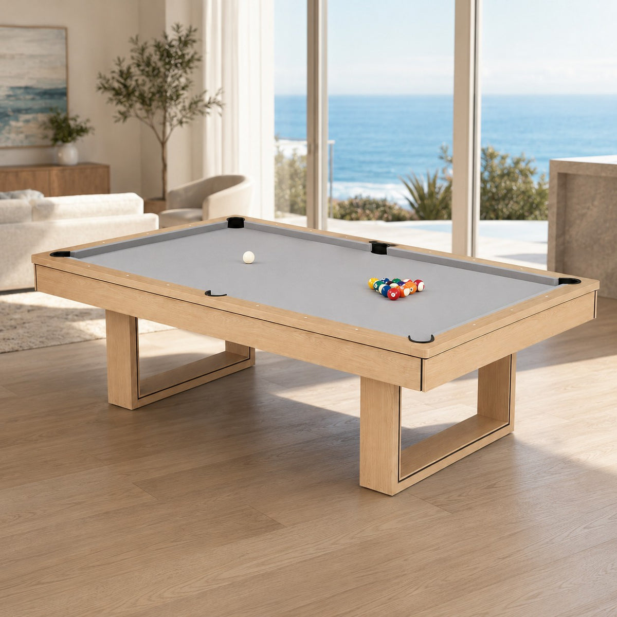 Kooka Living FORMA PLUS-V2 7FT/8FT 3-IN-1 Pool Table | Billiard, Table Tennis & Dining Combo