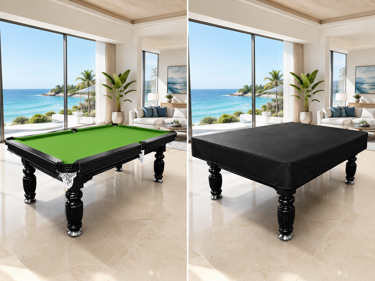 Kooka Living Billiard/Pool Table Dust Cover – Ultimate Protection for 7FT/8FT Tables