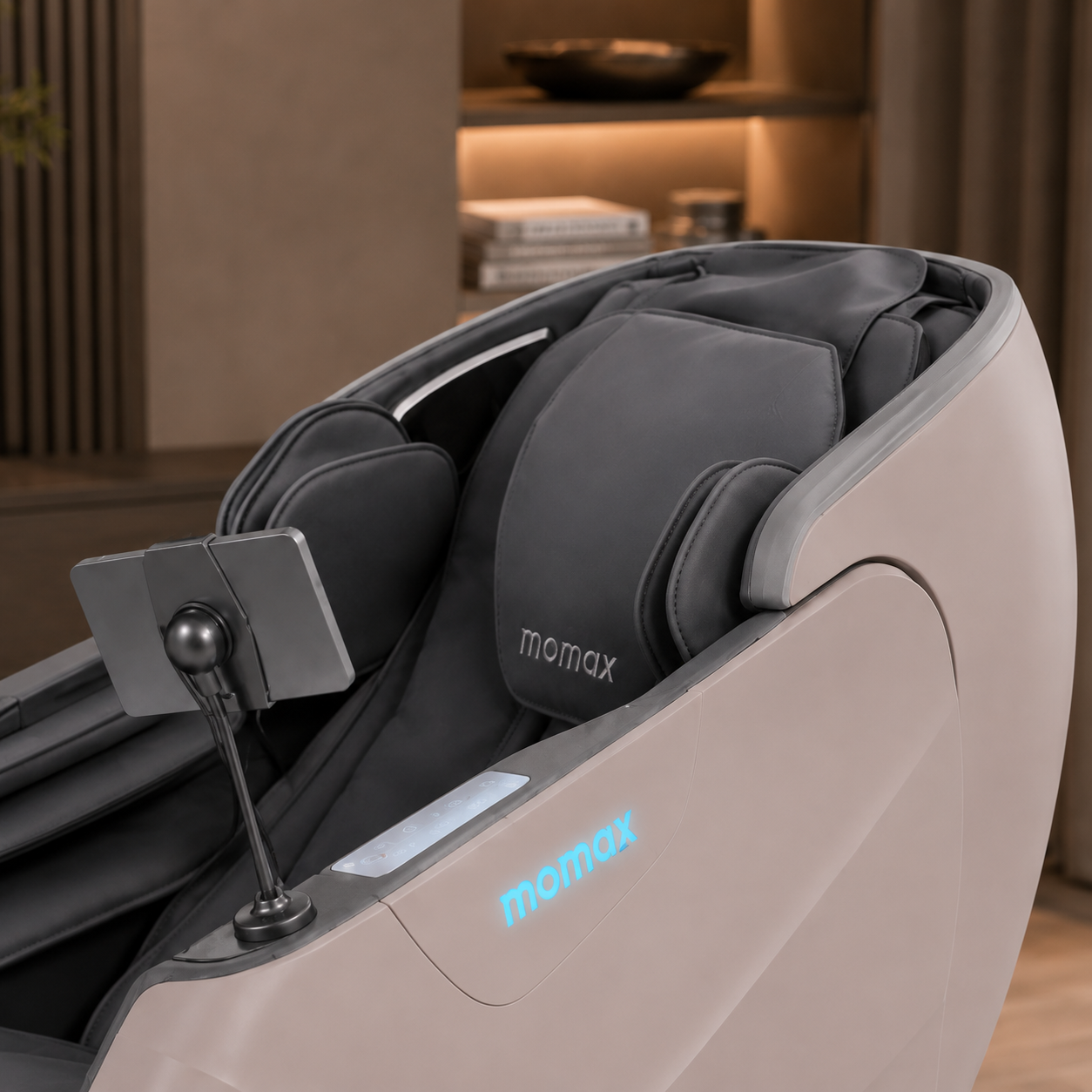 MORU Zenith M76 Executive Dual-Core Massage Chair | 4D+3D Dual Mechanism Shiatsu Recliner with Zero Gravity, AI Body Scan, Heat Therapy & Bluetooth