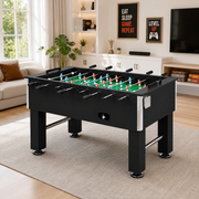 5FT Soccer Star Foosball Table with Solid Rods & Durable MDF Frame