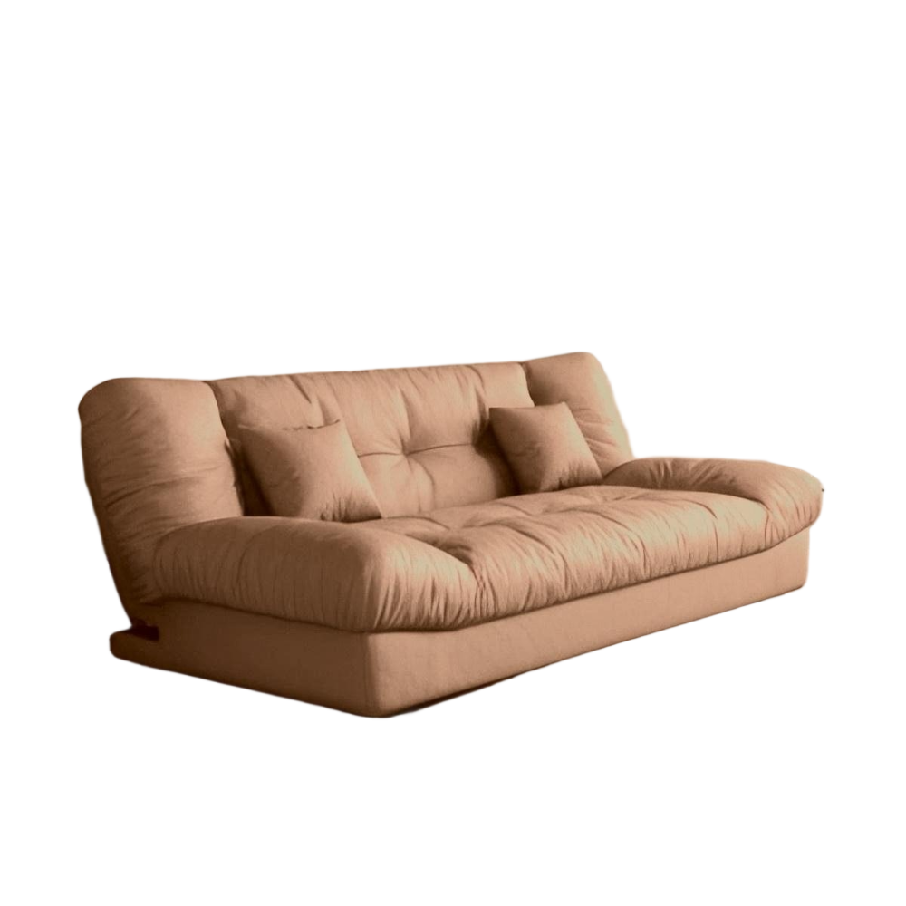 Sofa Bed Living Room Small Apartment Synthetic PU Surface Upholstery Sofa Bed Folding Dual-Purpose