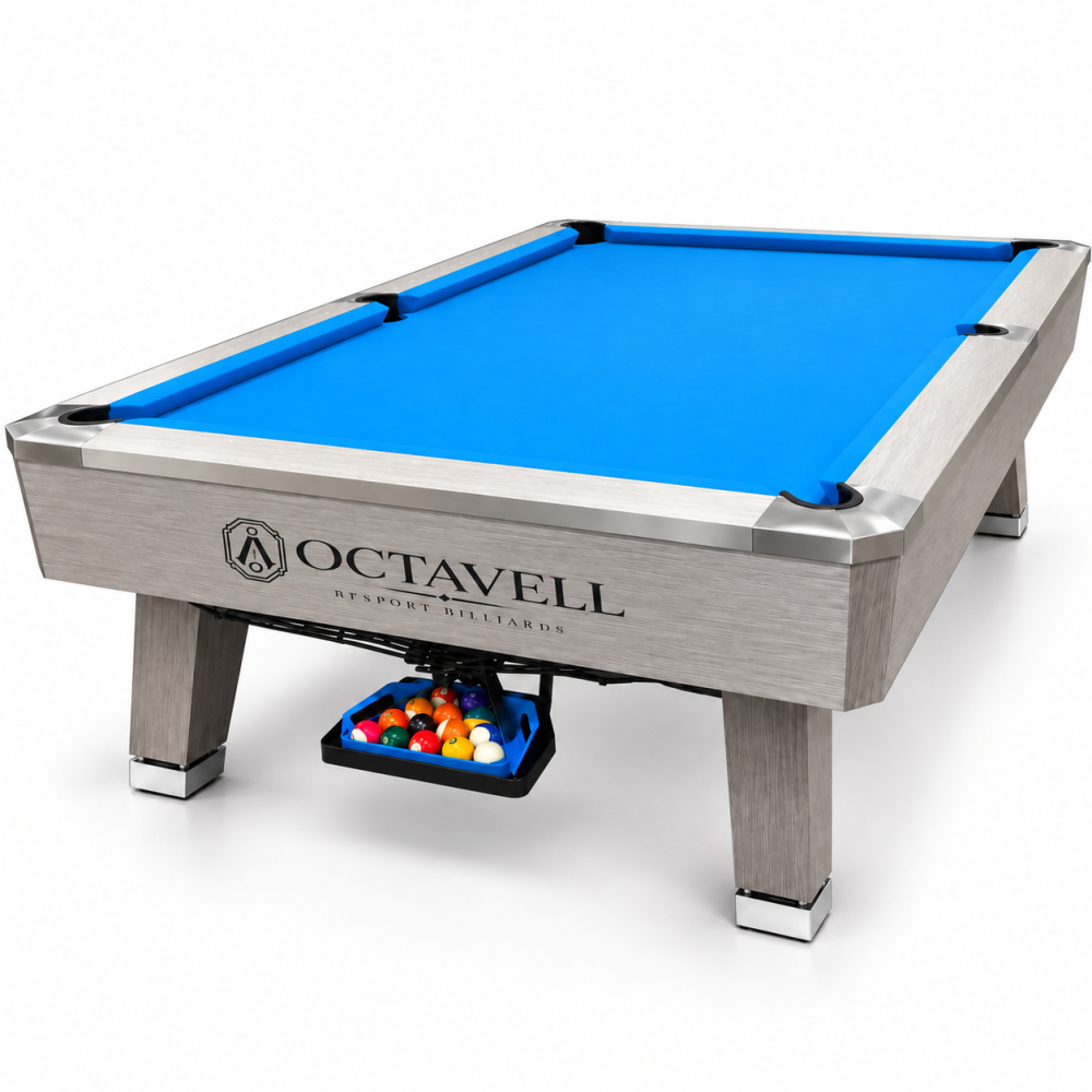 Kooka Living 9FT Luxury Slate Pool Table | Automatic Ball Return System & Premium Heavy-Duty Wood Frame