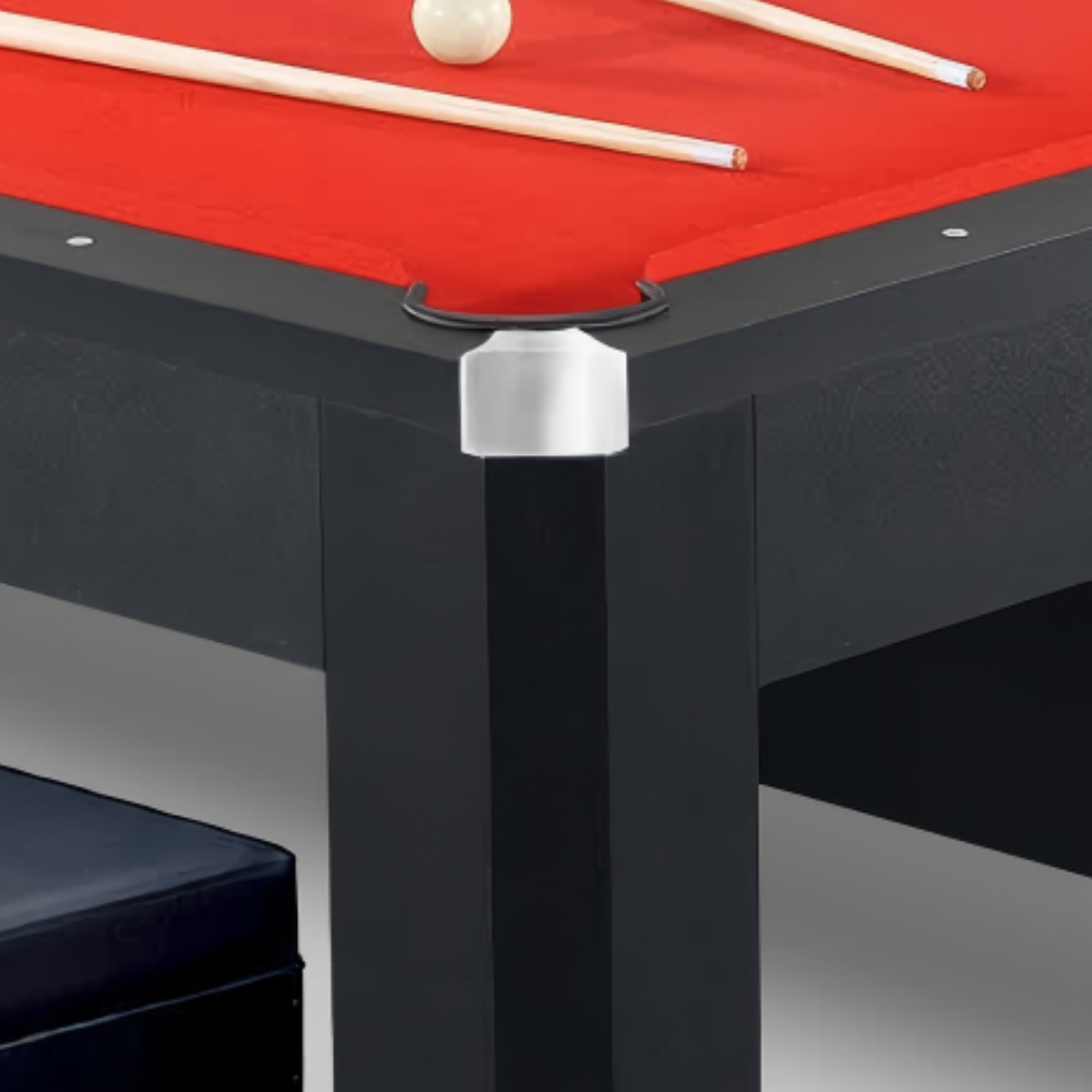 Majestic 3-IN-1 MDF Pool Table 7FT | Dining & Table Tennis Combo with Benches