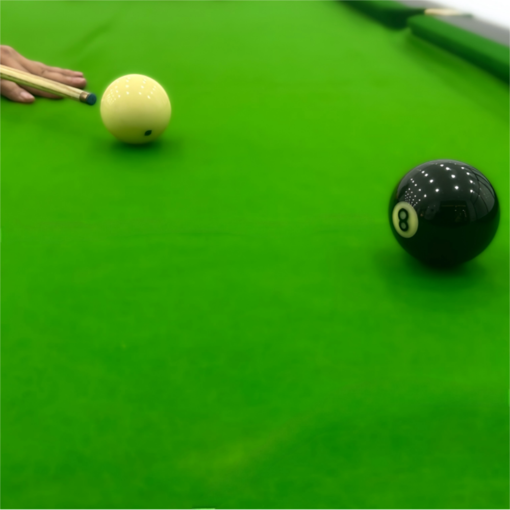 7FT New Slate Billiard Table / Pool Table – Black Frame- Black Billiards net port
