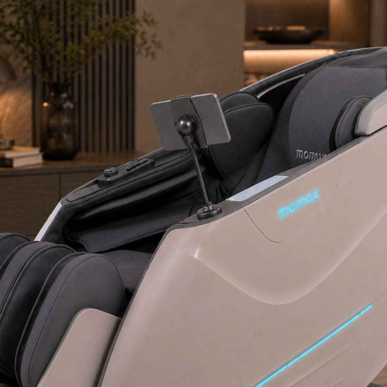 MORU Zenith M76 Executive Dual-Core Massage Chair | 4D+3D Dual Mechanism Shiatsu Recliner with Zero Gravity, AI Body Scan, Heat Therapy & Bluetooth