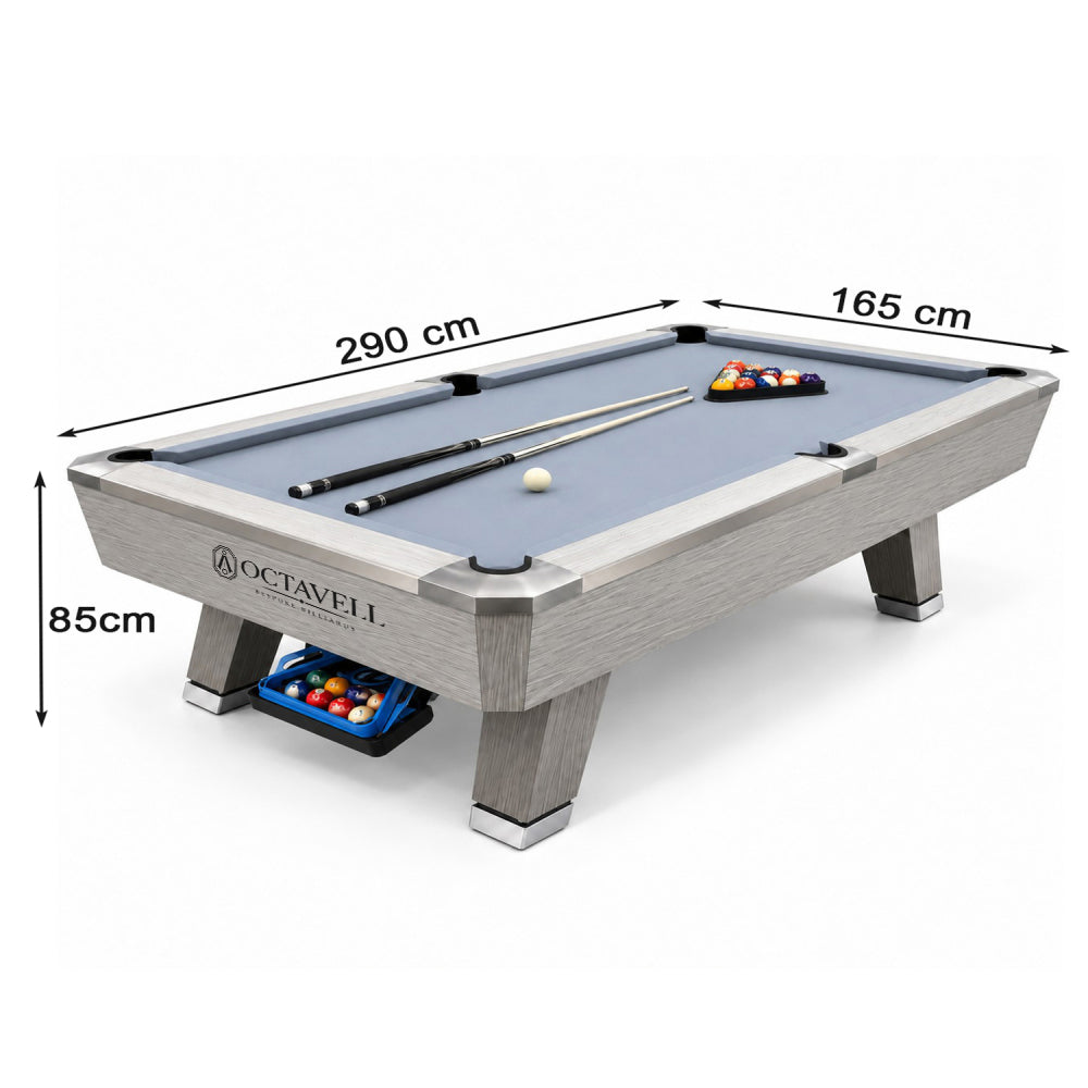 Kooka Living 9FT Luxury Slate Pool Table | Automatic Ball Return System & Premium Heavy-Duty Wood Frame