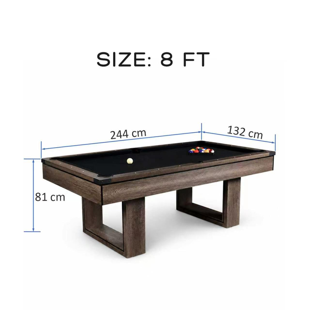 Kooka Living FORMA PLUS-V3 7FT/8FT 3-IN-1 Pool Table/Billiard Table/Table Tennis Table/Dinning Table
