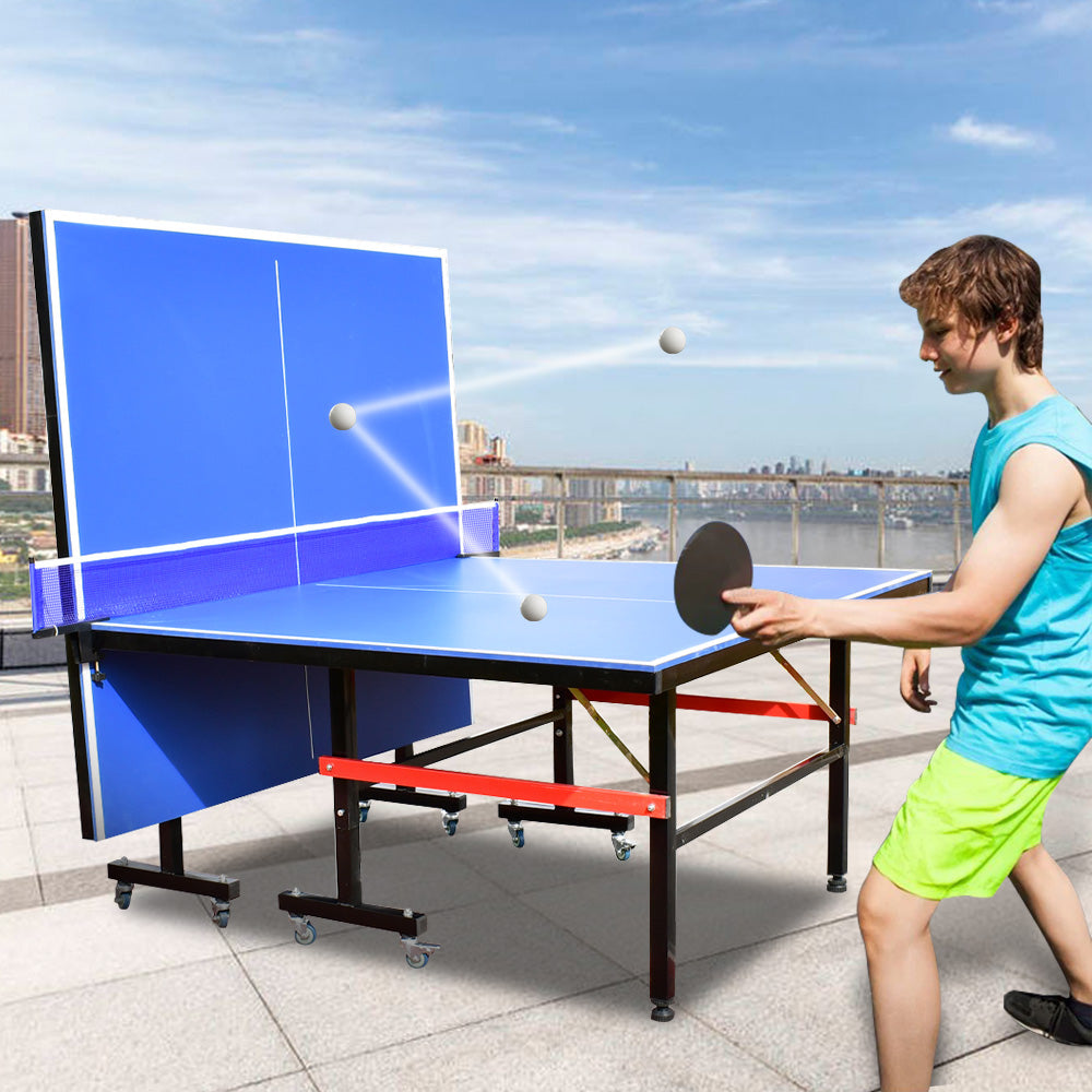 16mm SMC Top Steel Leg Outdoor Table Tennis Table Home Game10-Minute Assembly