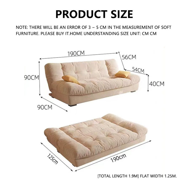 Sofa Bed Living Room Small Apartment Sofa Bed Dual-purpose Folding Double Sofa