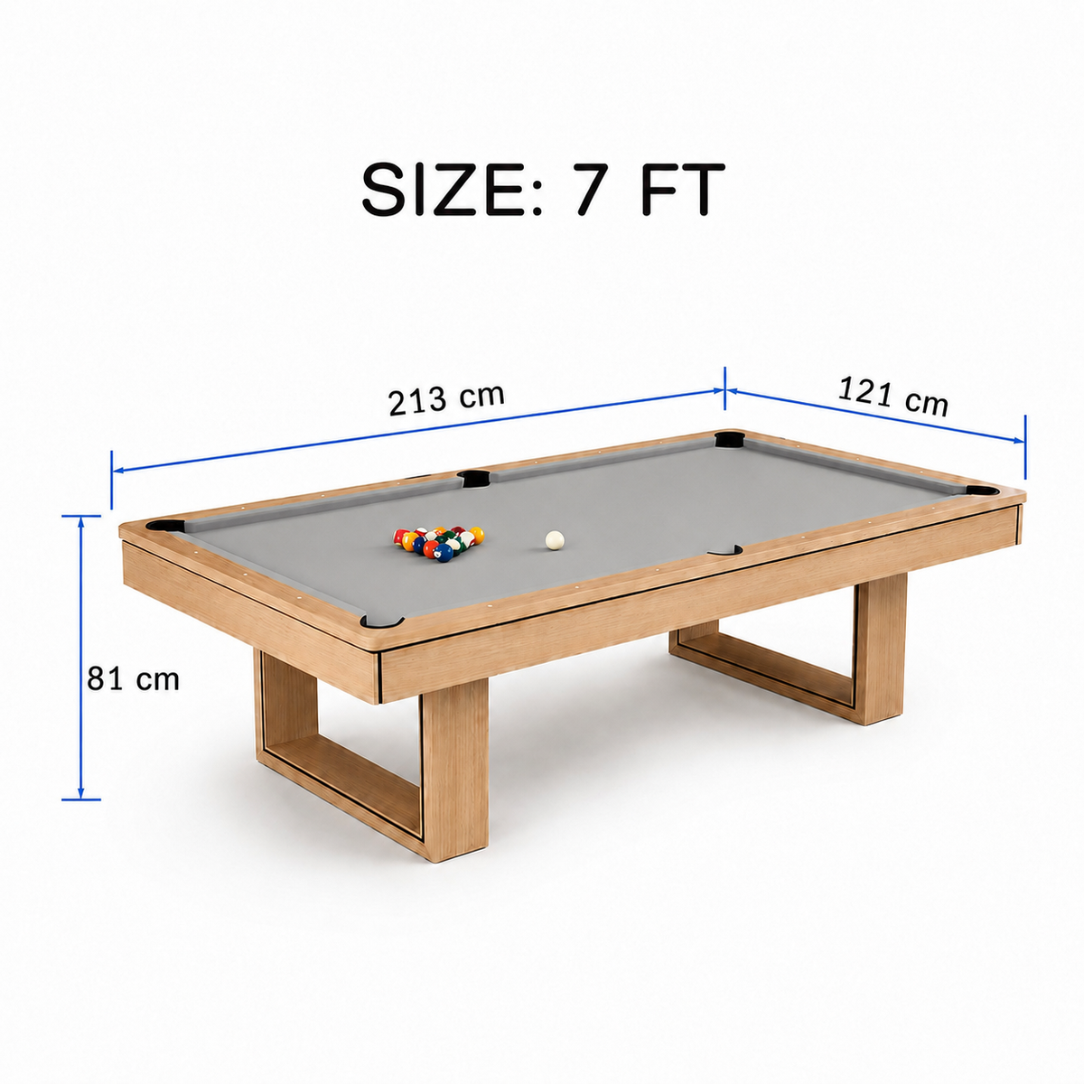 Kooka Living FORMA PLUS-V2 7FT/8FT 3-IN-1 Pool Table | Billiard, Table Tennis & Dining Combo