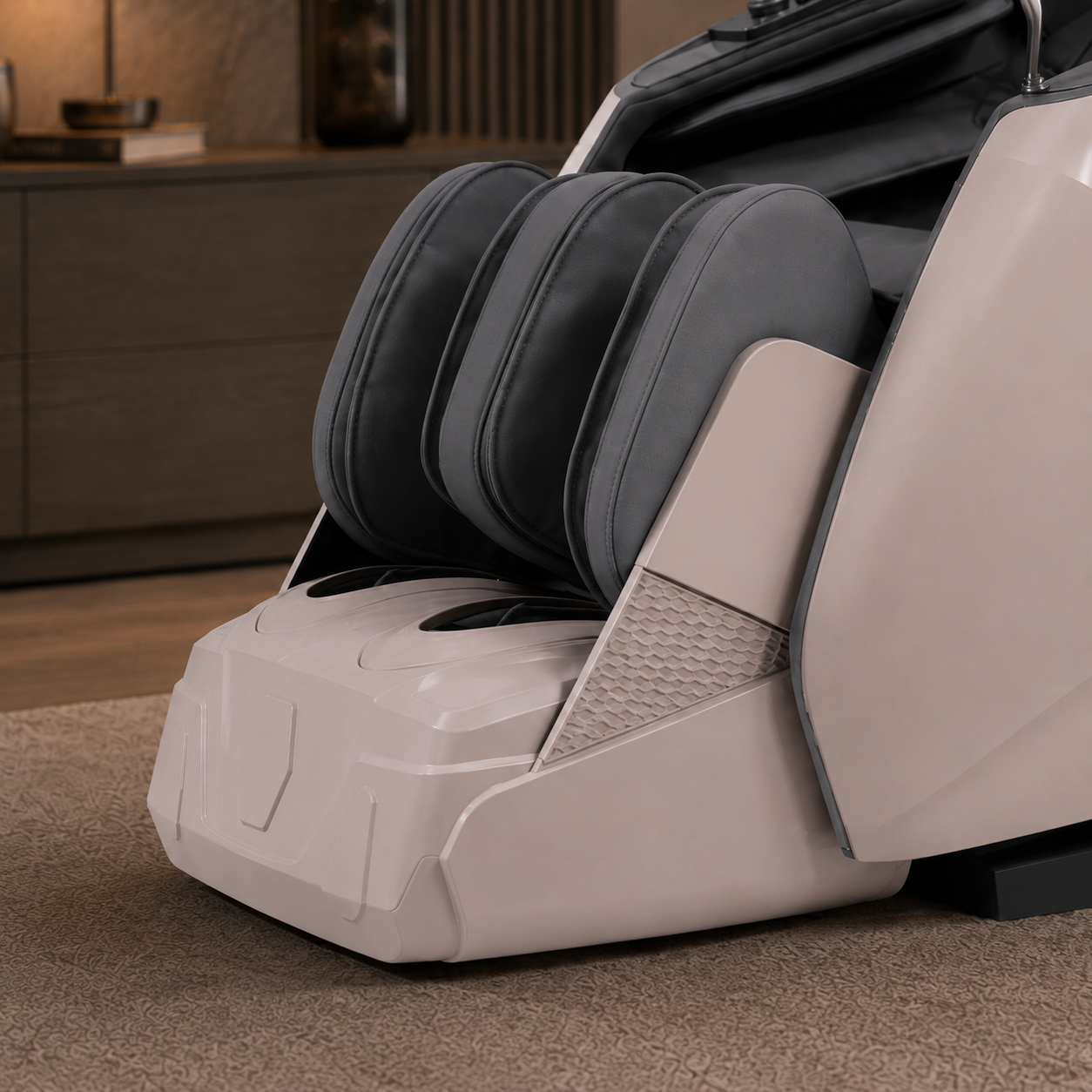 MORU Zenith M76 Executive Dual-Core Massage Chair | 4D+3D Dual Mechanism Shiatsu Recliner with Zero Gravity, AI Body Scan, Heat Therapy & Bluetooth