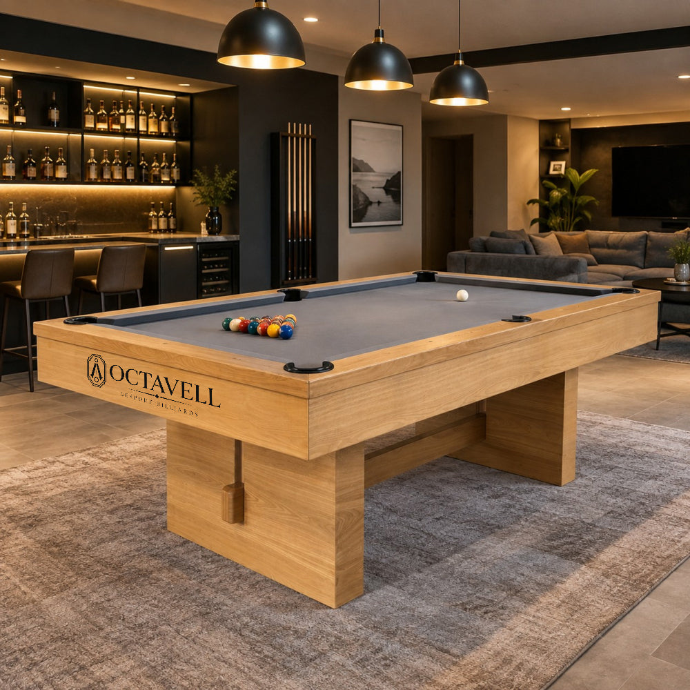 Kooka Living Premium 7FT Slate Pool Table with Heavy-Duty Wood Frame