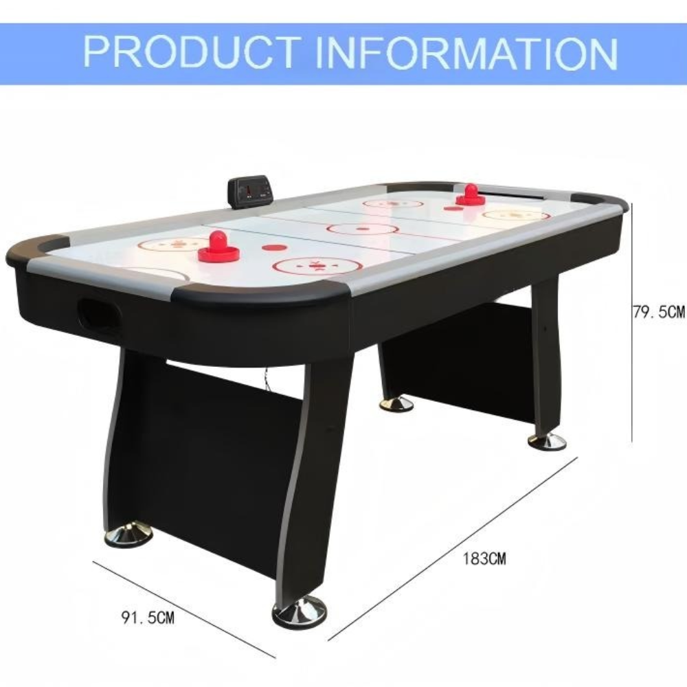 6FT Air Hockey Game Table with Digital Scoreboard