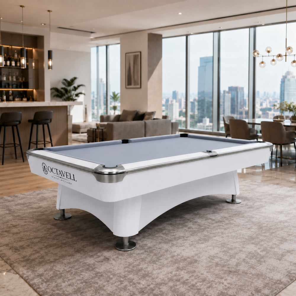 Kooka Living 9FT Premium Slate Pool Table with Automatic Ball Return System